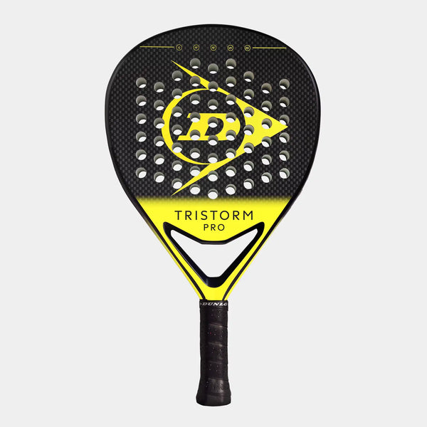 DUNLOP Padel Racket - Tristrom Pro 365G Graphite Black/Yellow