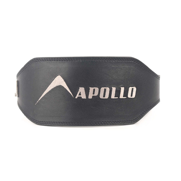 APOLLO Prong Weight Lifting Belt 6 - 2556 990 402515 Cowhide leadther Black