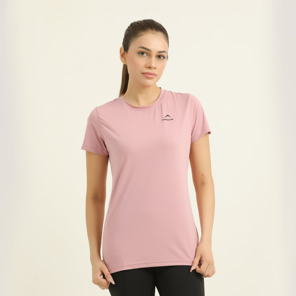 APOLLO Sports T-Shirt Women's - Dri-Fit Nylon 2512 101 021033 Pink
