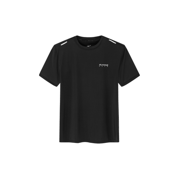 ERKE Men Crew Neck T.Shirt - 11225202059-005 Black