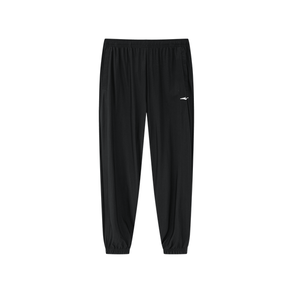 ERKE Men Knitted Cropped Pant - 11225202063-001 Black