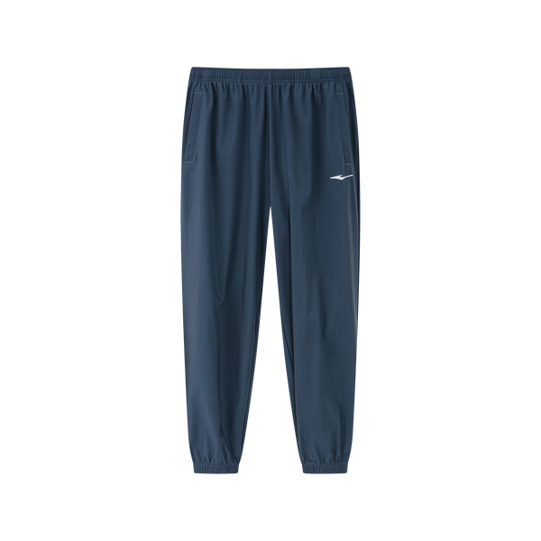 ERKE Men Knitted Cropped Pant - 11225202063-602 Dark Foggy Blue