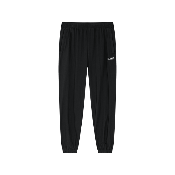 ERKE Men Knitted Cropped Pant - 11225202092-003 Black