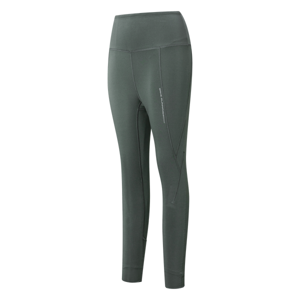 ERKE Women Tight Cropped Pant - 12225202144-503 Bamboo Green