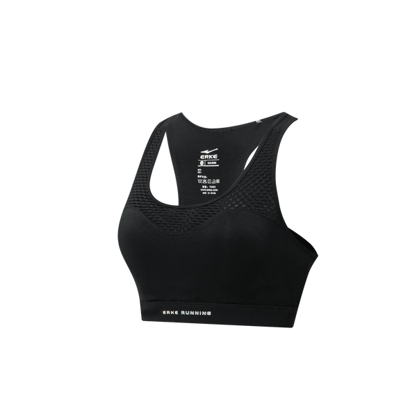 ERKE Women Sports Bra - 12225201146-002 Black