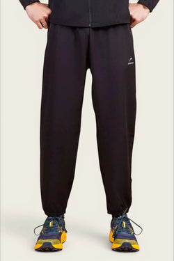 APOLLO 2511 111 062677 Polyester Terry Athletic Track Pant Men's - Black