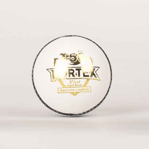 APOLLO Cricket Hard Ball - Vortex T50 for Match White