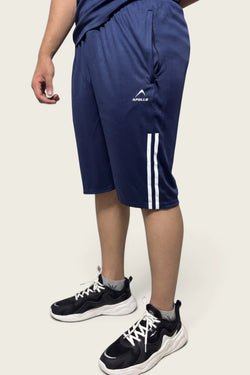 Apollo Men's Sports Shorts - Interlock Micro - Navy