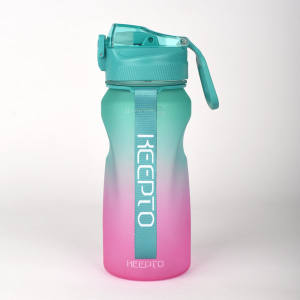 KEEPTO Sports Water Bottle - Tritan Plastic XL-210046 1000ML Sky Blue/Purple