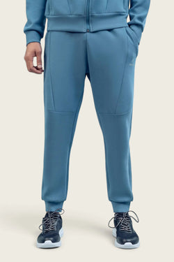 Apollo Men's Sweat Pant - Cotton Knitted - Light Blue