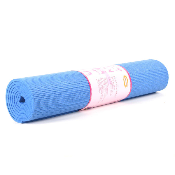 Yoga Exercise Mat PVC Material 06MM Thickness - Blue