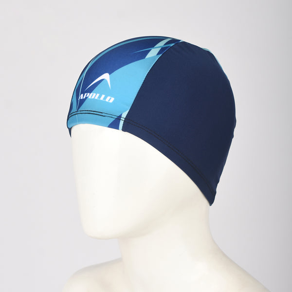 APOLLO Swimming Cap Junior - Lycra 2556 651 410665 Navy/Blue