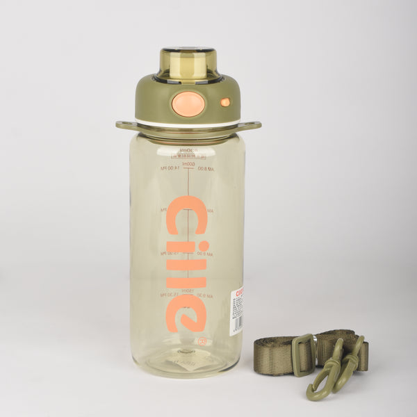 UZU Sports Water Bottle - Tritan Plastic XL 2213 830ML Green
