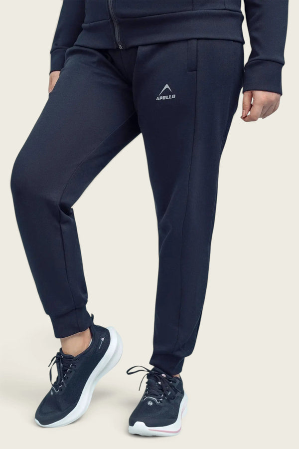 APOLLO Sweat Pant Women's - Cotton Knitted 2512 102 062414 Black