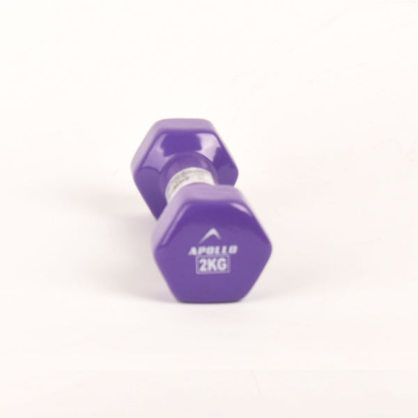 Apollo Vinyl Dumbbell - 2556 986 292910 PURPLE 2KG