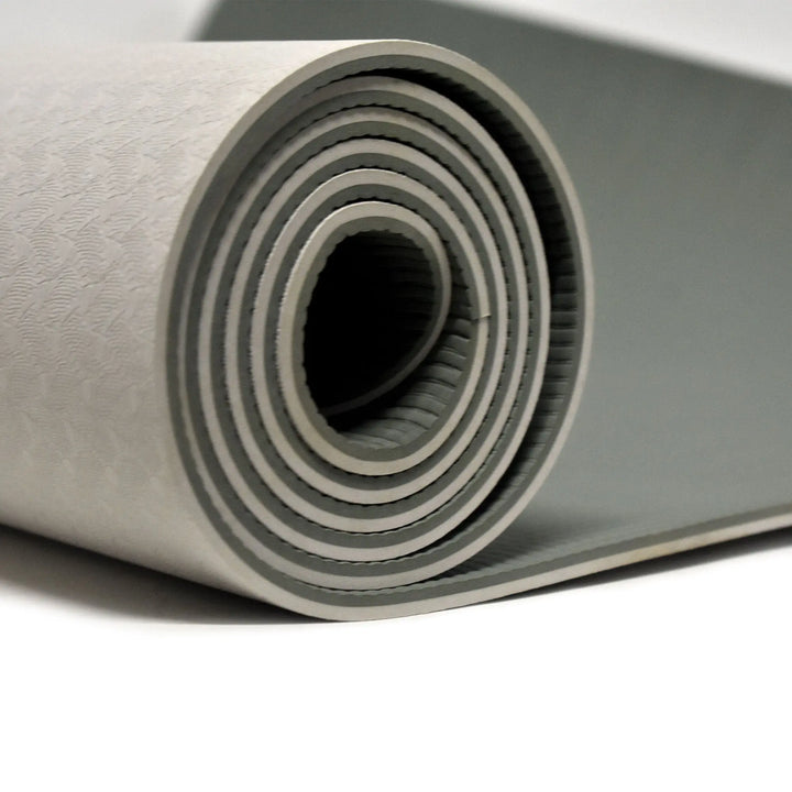 Yoga Exercise Mat - Durable TPE 6mm Dark Grey – Apollo Sports
