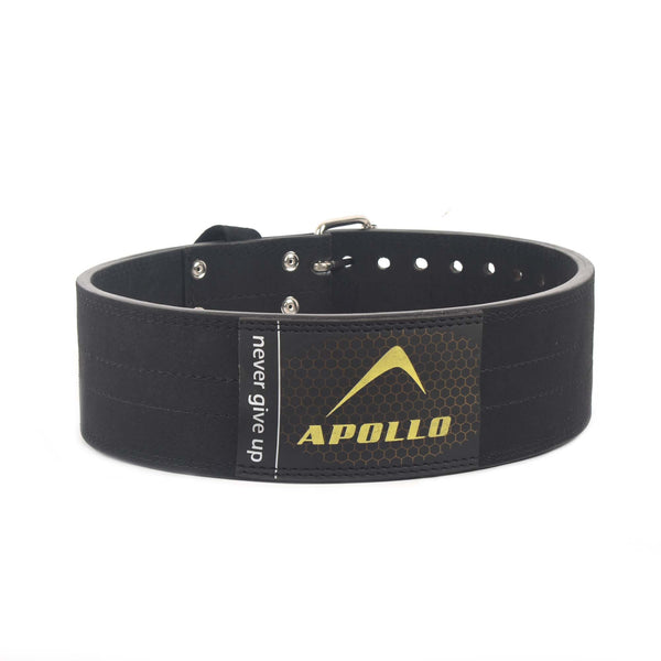 APOLLO Power Lifting Belt 4" - 2556 990 402530 Sued Leather Black