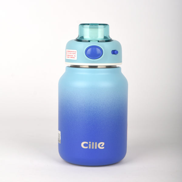 CILLE Hot & Cold Vaccum Steel Bottle - XB-23125 550ML Sky Blue