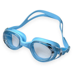 Conquest BL-9513 Adult Swimming Goggles - Sky Blue