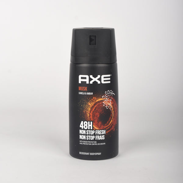 AXE Men Deodorant - Musk  48H Maxima Frescura 150ml Black