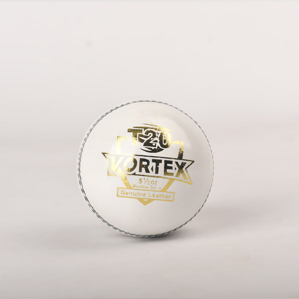 APOLLO Cricket Hard Ball - Vortex T20 for Match White