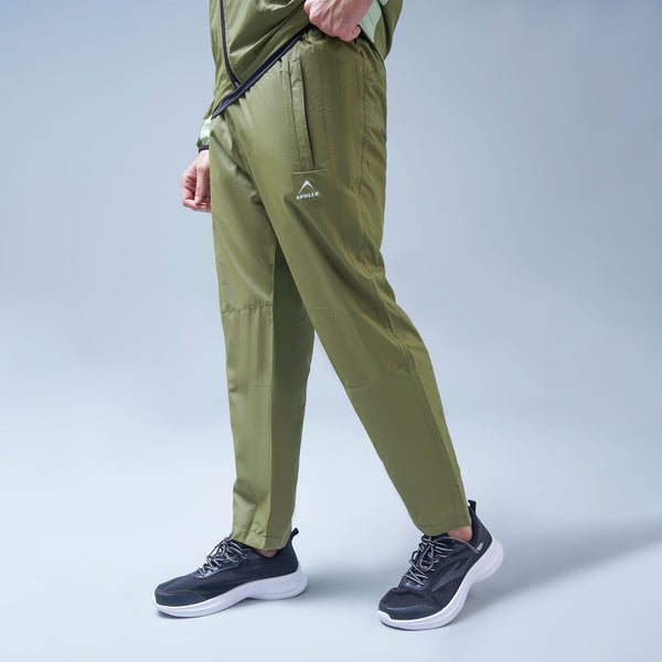 APOLLO Tracksuit Parachute Pant Mens - Army Green 2411 100 060901