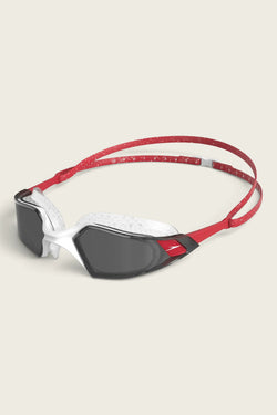 SPEEDO Aquapluse Plus Pro Adult Swimming Goggle - Red/White