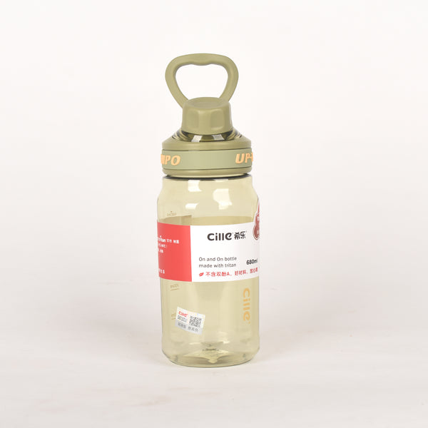 CILLE Water Bottle Tritan Plastic - XL-2332 680ML Green