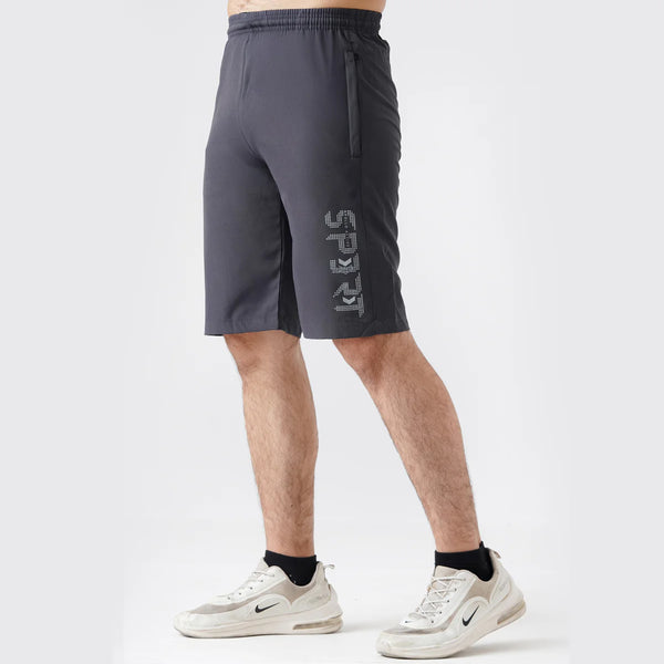 APOLLO Sports Short 11 Men's - Micro Twill Polyester 2511 101 050211 Dark Grey