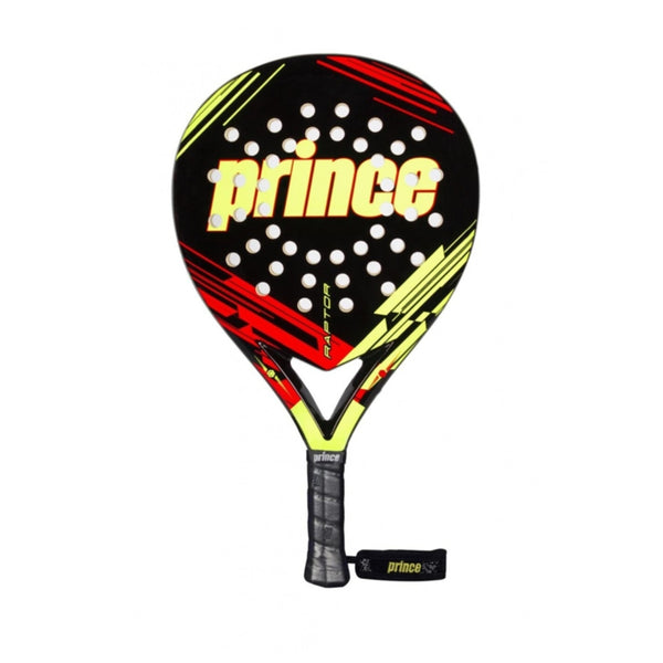 PRINCE Padel Racket - Raptor Fiber 360-370G Black/Yellow