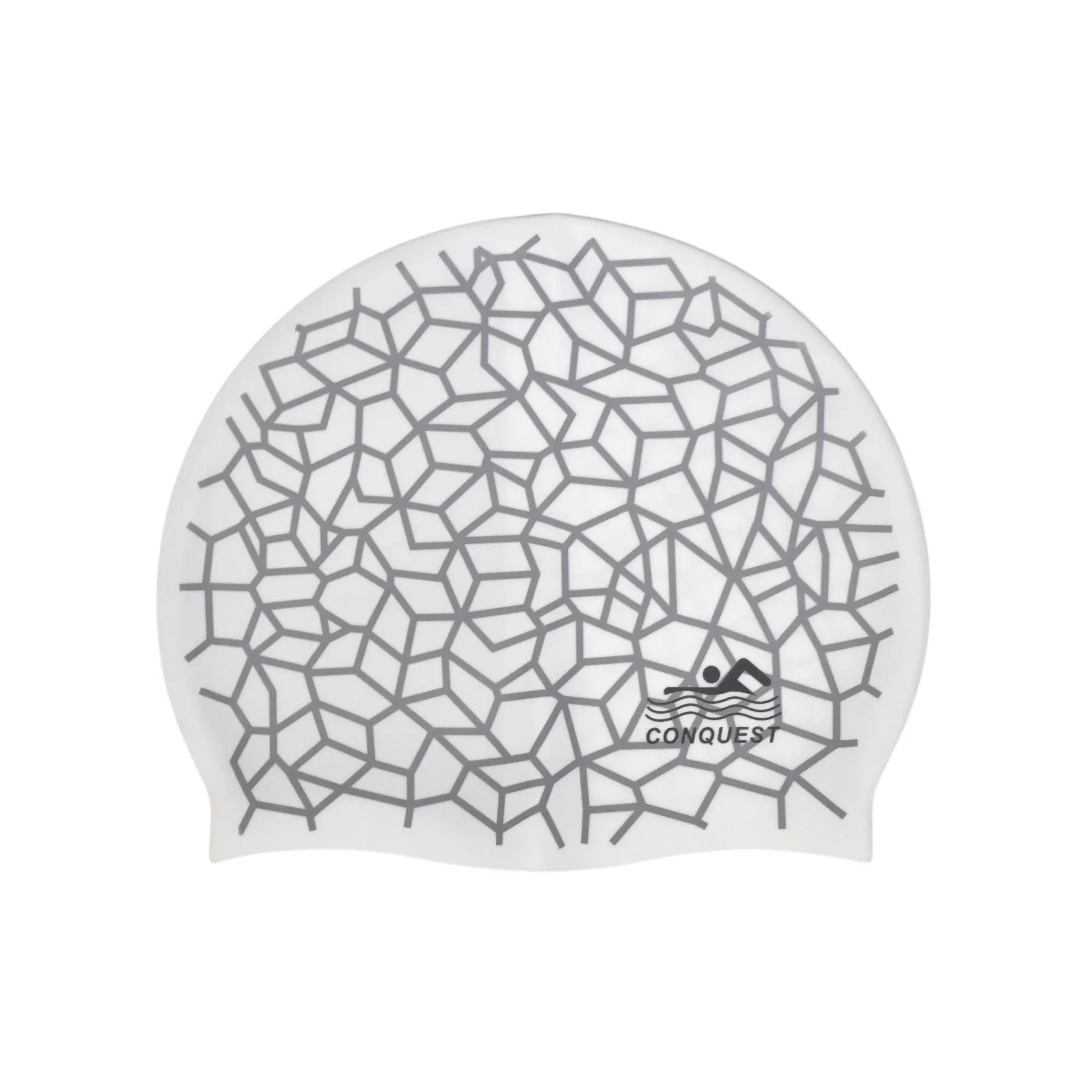 White Swimming Cap for Adult Swim Training – Apollo Sports