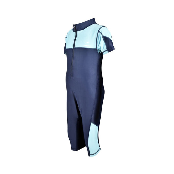 Apollo 01sb90 Boys Skinfit Spandex Suit - Diva Blue