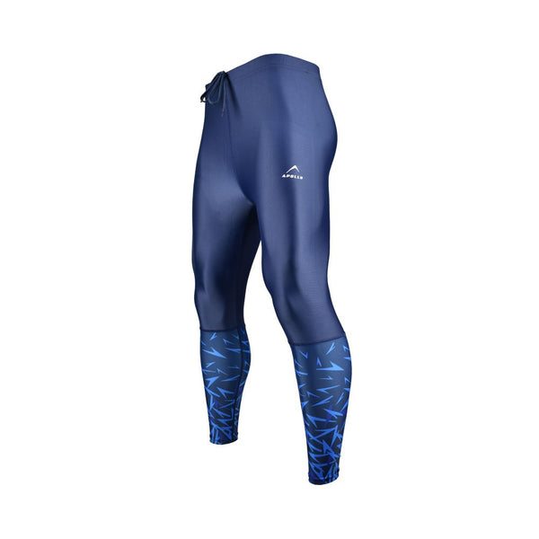 Apollo 01sm10 Mens Skinfit Swimming Tights - Navy Blue