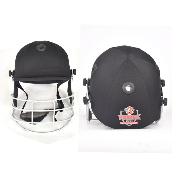 APOLLO Cricket Helmet - Vortex-03 For Basic Level - Black