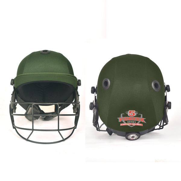 APOLLO Cricket Helmet - Vortex-05 With Adjusting System For Practice Matches  Green