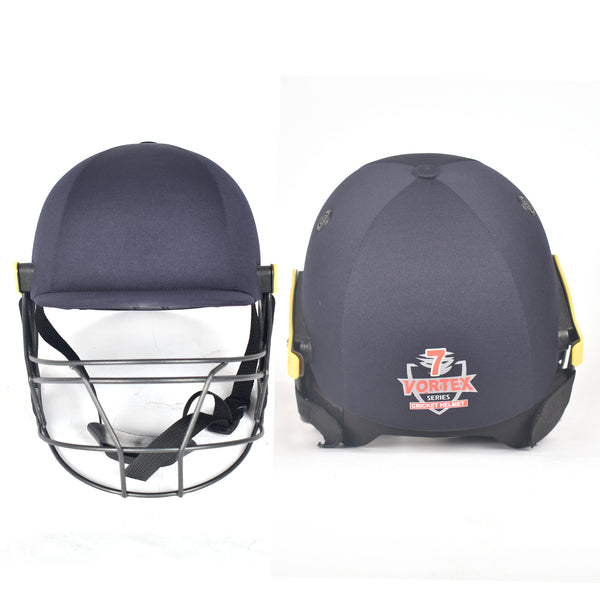 APOLLO Cricket Helmet - Vortex-07 With Stem Guard  For International Matches - Navy