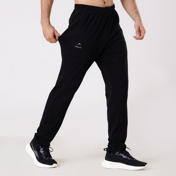 APOLLO Jogger Pant Mens - Cotton Black 2411 100 060101