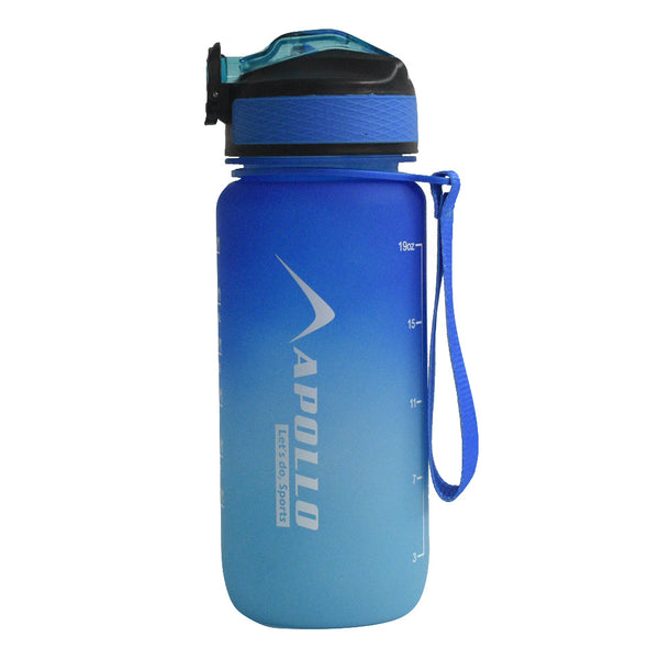 Apollo Sports Bottle - Plastic water Bottle- 600ml Blue 2456 322 371405