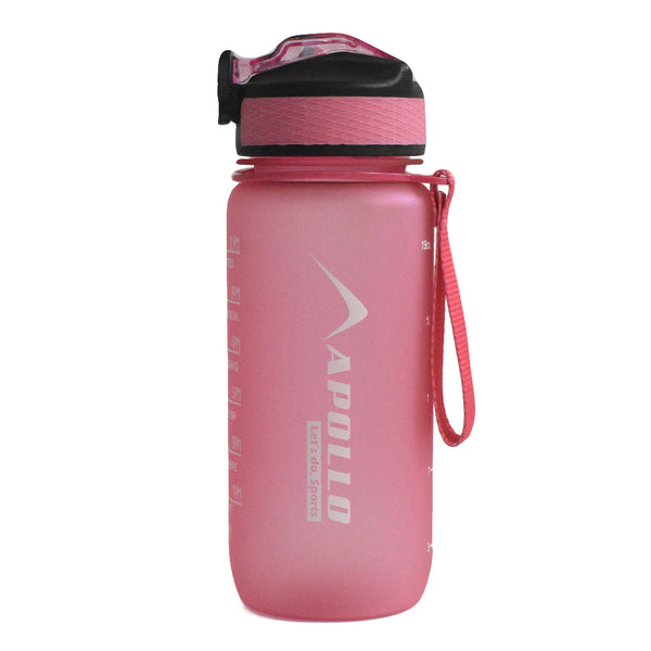 Apollo Sports Bottle - Plastic water Bottle- 600ml Pink 2456 322 371405