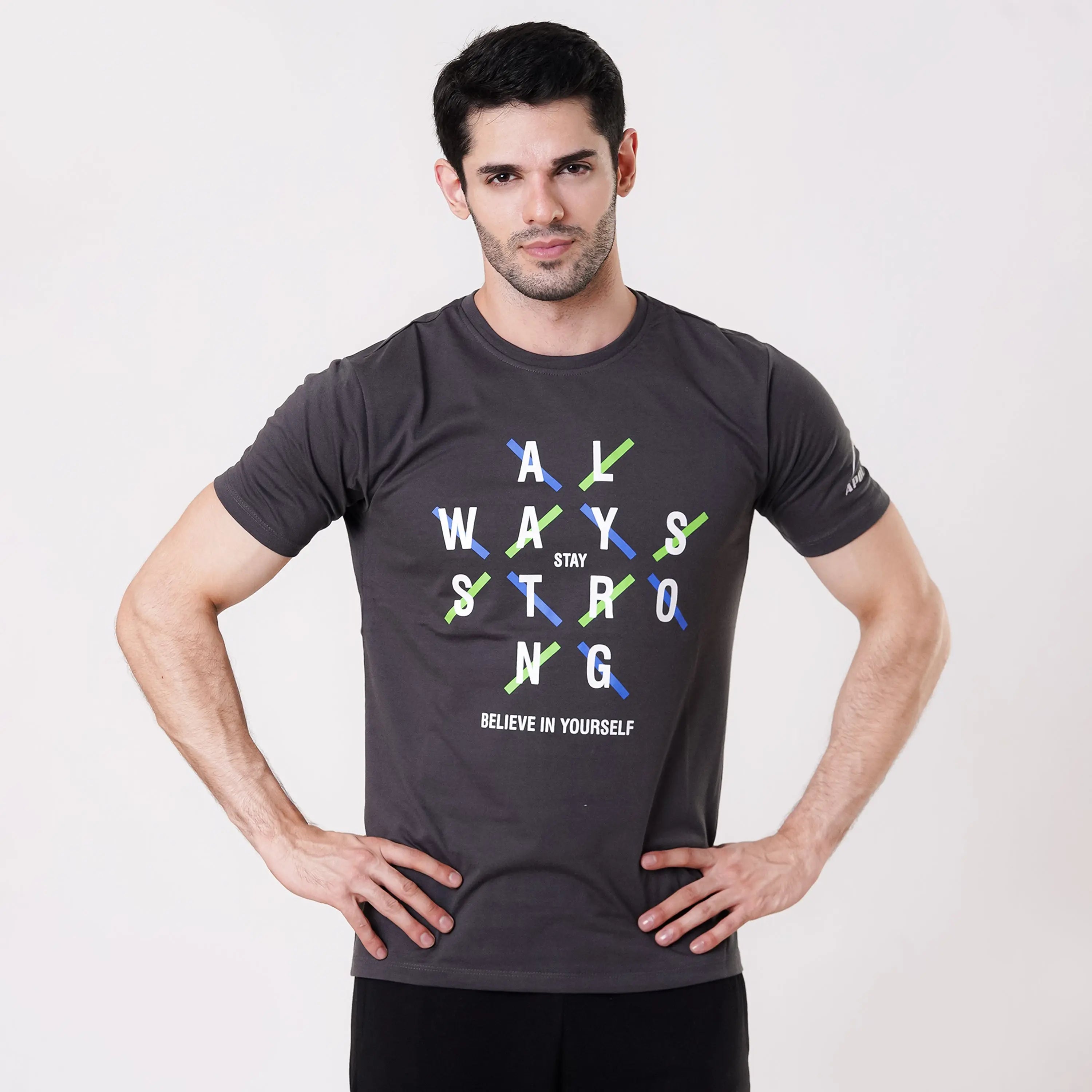 APOLLO Sports T-Shirt Men's - Cotton Dark Gray 2411 100 020104 – Apollo ...