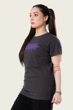 APOLLO Sports T-Shirt Women's - Cotton Dark Gray 2412 100 020101