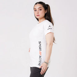 APOLLO Sports T-Shirt Women's - Cotton White 2412 100 020103