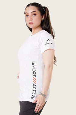 APOLLO Sports T-Shirt Women's - Cotton White 2412 100 020103