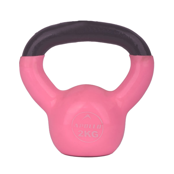 APOLLO Vinly Kettlebell 2Kg Assorted -  FA1604