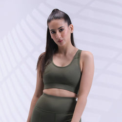 APOLLO Women Sports Bra BD Lycra - Green 2412 100 090601