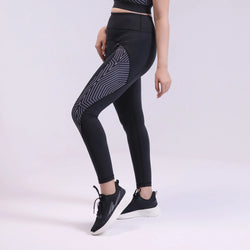 APOLLO Women Yoga Tight  BD Lycra - Black 2412 100 080602