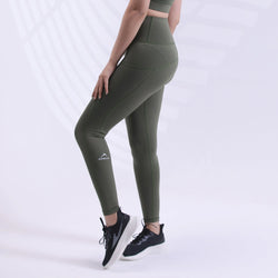 APOLLO Women Yoga Tight BD Lycra - Green 2412 100 080601