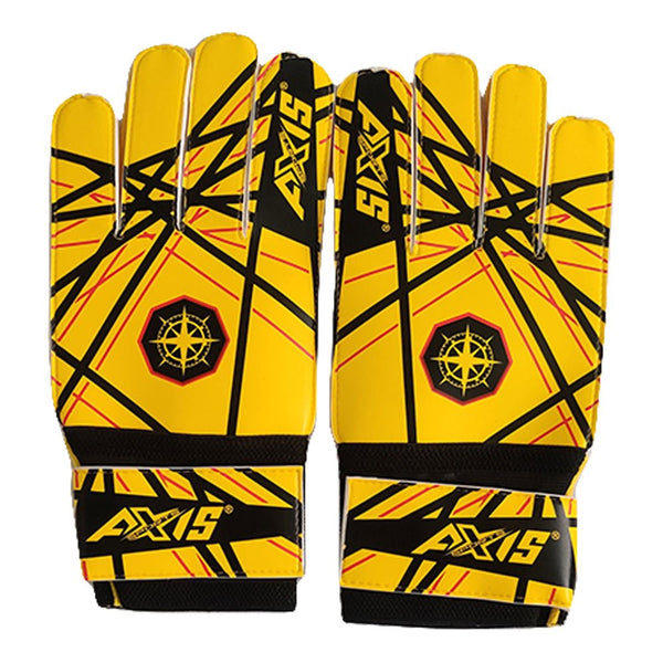 Axis Football Goalkeeping Gloves - Yellow/Black