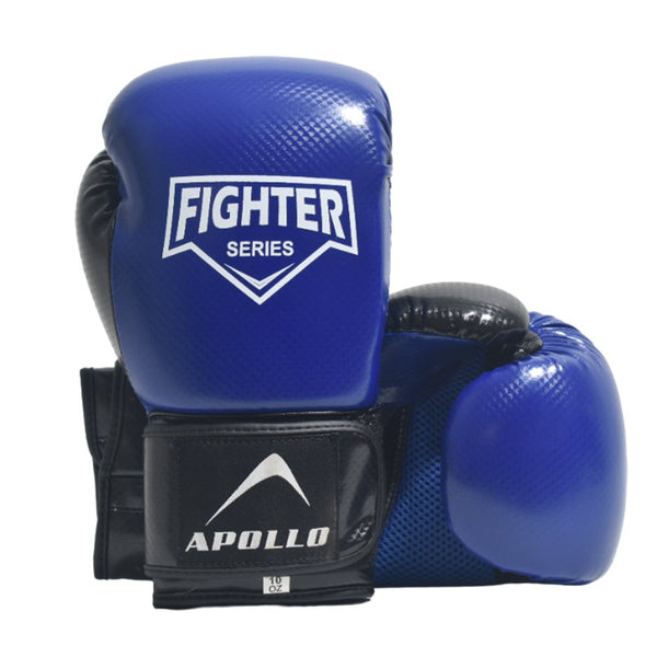 Apollo Boxing Gloves - Model No. 4BGRHX - Blue/Black