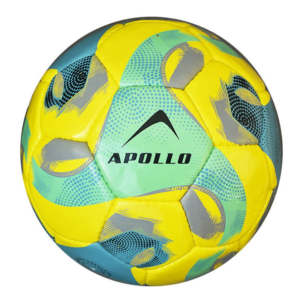 Apollo Football - Hand Stitched - Yellow/Cyan Size 5 - Model No. 24165-4315-0905